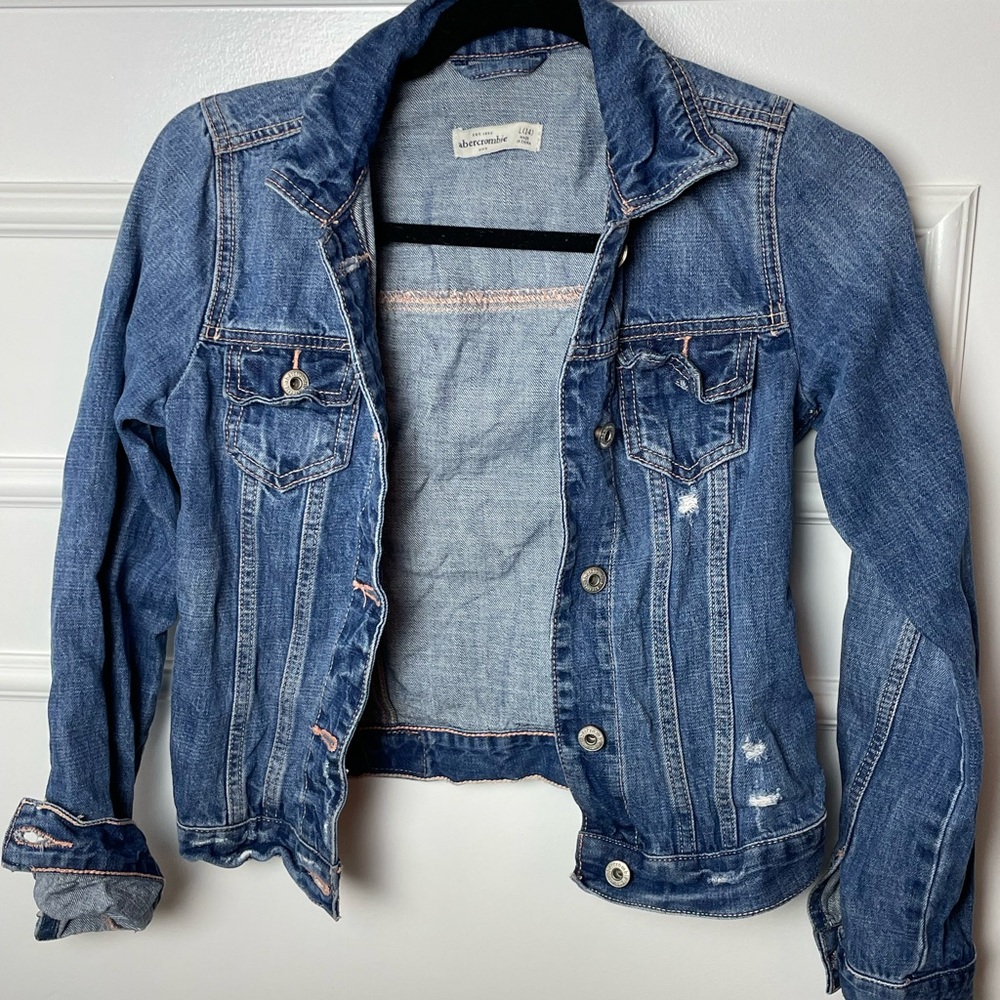 Abercrombie kids jeans jacket
